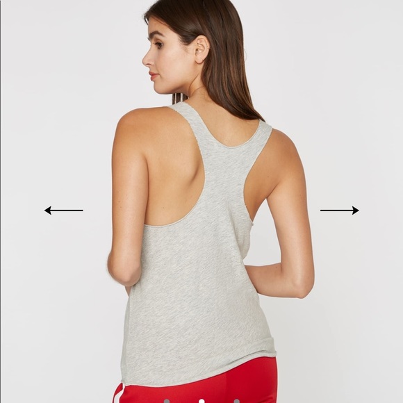 Pam & Gela ARCHED FEMINIST GANGSTA TANK - Picture 2 of 4